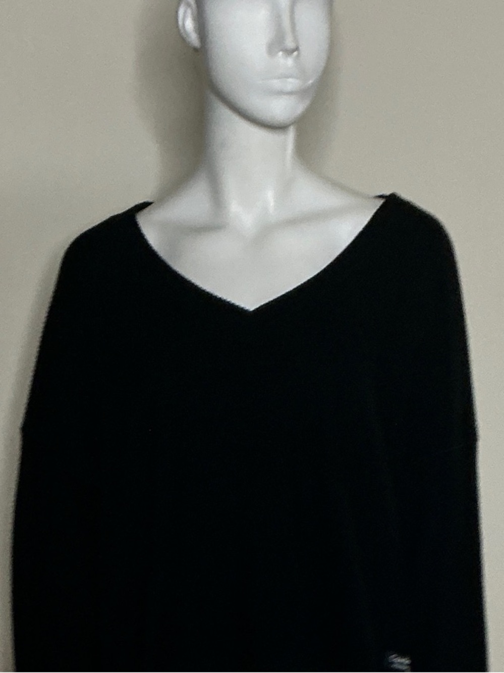 Calvin Klein Performance Black V-Neck Sweater
